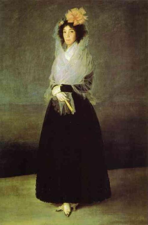 Francisco Jose de Goya The Countess of Carpio, Marquesa de la Solana. oil painting picture